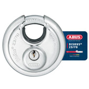 ABUS 70mm / Silver Colours / padlock Keyed Padlocks