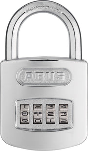 ABUS 160/50HB50 / Silver / Compact Combination Padlocks
