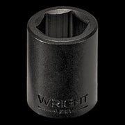 Wright Tool 38-13MM 3/8" Drive 6 Point Standard Metric Impact Socket, 13mm