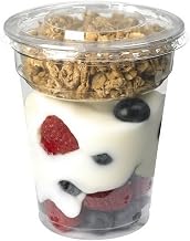 Fabri-Kal PET 4 oz. Clear Plastic Cup Insert - 1000 per case