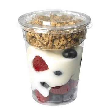 PET 4 oz. Clear Plastic Cup Insert - 1000 per case by Fabri-Kal – 4.0 ounces, plastic,PET, Clear, Model 9508074