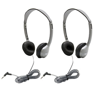 Personal Stereo Headphones Leatherette Ear Cush W/O Volume by HamiltonBuhl – Faux Leather, Model HECMS2L-2