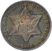 1868 P Three Cent Silver by Generic – Silver