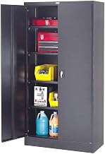Global Industrial Steel Storage Cabinet with Locking Recessed Handle, 4