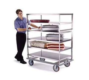 Tough Transport Banquet Cart by Lakeside – Stainless Steel