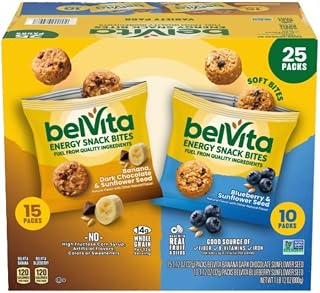 Belvita Energy Snack Bites Variety Pack - 25 Count