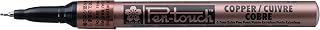 Sakura PenTouch Low Odor Xylene-Free Permanent Paint Marker, 0.7 mm Extra Fine Tip, 141 mm, Copper