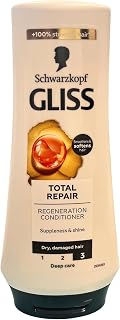 Schwarzkopf Gliss Total Repair 19 Conditioner 200 ml - Pack of 6