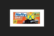 Hefty CinchSak 33 Gal. Extra Large Trash Bags with Drawstring 20 ct (Pack of 6)