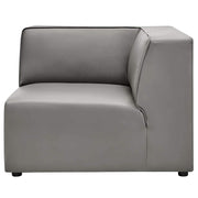 Modway Grey / Modern / Corner Chair Sofas & Couches