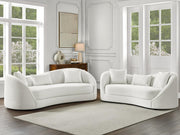 Contemporary Sofa & Loveseat Set in Cloud Gray Fabric by Best Quality Furniture – Fabric, Grey, Model S71-SL