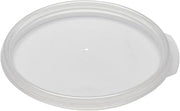 Cambro Cover Camwear Round Food Storage Containers, Transluscent (2, 12, 18 & 22 Quart)