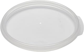 Cambro Cover Camwear Round Food Storage Containers, Transluscent (2, 12, 18 & 22 Quart)