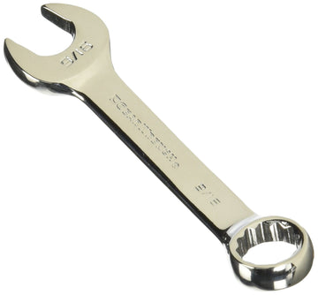 12 Pt. Stubby Combination Wrench by GEARWRENCH – 9/16", Alloy Steel, Black, Model 81627