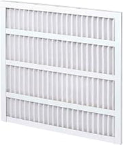 Standard Capacity Pleated Air Filter by Global Industrial – 12"Wx12"Hx1"D, Metal, Pack of 12, Model GI521712121