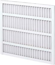 Global Industrial Standard Capacity Pleated Air Filter, MERV 8, Self-Supported, 20"Wx14"Hx1"D, Lot of 12