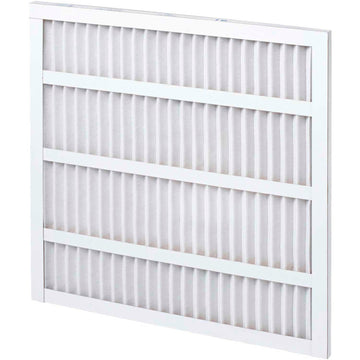 Standard Capacity Pleated Air Filter by Global Industrial – 20"Wx14"Hx1"D, Metal, Pack of 12, Model GI521714201