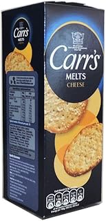 Carr's Melts - Cheese - 150g (Case of 12)