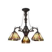 CH33359MR24-DC3 Chandelier by Chloe Lighting – Green, Blue, Brown