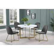 Best Quality Dark Gray / Contemporary / 1 Table & Chair Sets