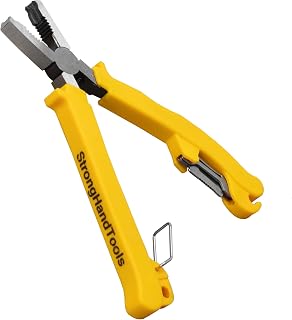 Strong Hand Tools 7" Screw Extractor Pliers, Non-slip Jaws, Wire Cutter & Nano Blade. Multi-Purpose. Remove Stripped/Damaged/Rusted Screws. PBX600