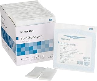 McKesson Performance Plus Gauze Iv Sponge 6Ply Sterile 2"X2" -35 Packs of 2 - Model 16-4226