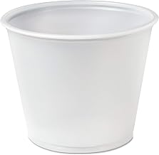 Plastic Soufflé Portion Cups, 5 1/2 oz., Translucent, 2500/Carton
