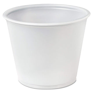 Plastic Soufflé Portion Cups by Solo – 5.5 oz, Polystyrene (PS), Clear, Model P550N