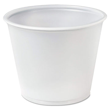 Plastic Soufflé Portion Cups by Solo – 5.5 oz, Polystyrene (PS), Clear, Model P550N