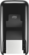 Tork OptiServe 2-Roll Coreless Toilet Paper Dispenser Black T7, Vertical Dispenser, Elevation Design, 558042