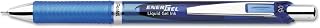 Pentel Gel Pen, Retractable/Refillable, Needle Tip, 0.5mm, Blue (PENBLN75C)