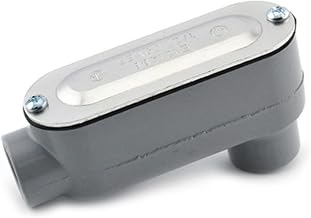 Bridgeport Lb-47Cg Rigid Imc Conduit Body compatible Cover And Gasket,Type Lb Configuration,2-1/2 Hub