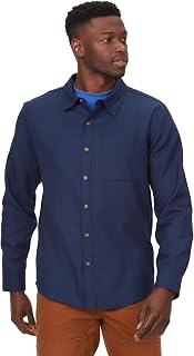MARMOT Fairfax Lightweight Flannel Long Sleeve Arctic Navy 2XL