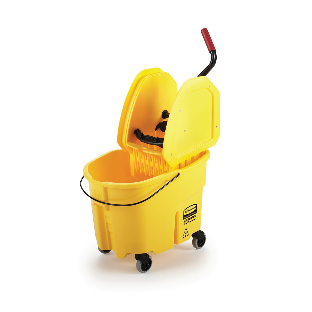 Rubbermaid Commercial Products Yellow / 35 Qt / Mop Bucket&Wringer Buckets