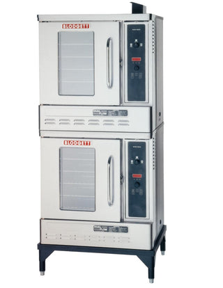Half Size Gas Convection Oven - Two Base Sections With 7 Inch Stainless Steel Stand And Draft Diverter Or Draft Hood -- 1 Each. by Blodgett – Stainless Steel, Model CL-86