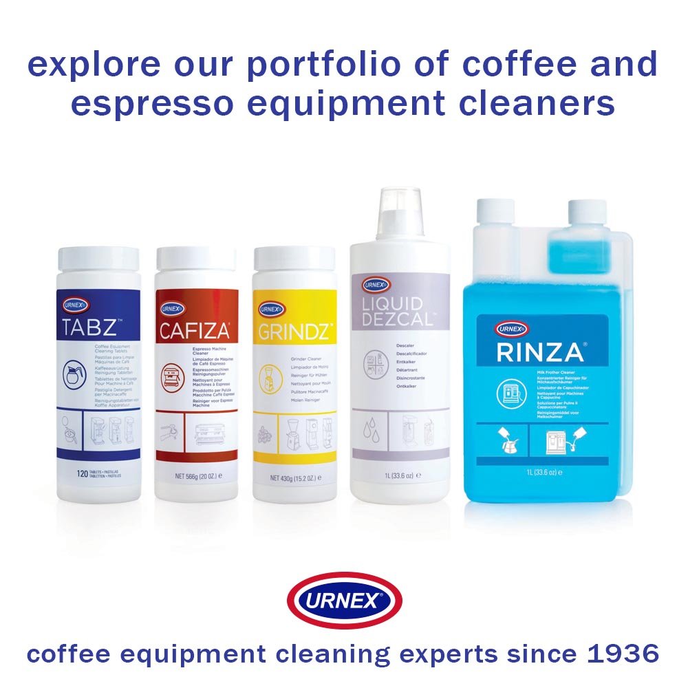 Cafiza Professional Espresso Machine Cleaning Tablets by Urnex – 100 Count (Pack of 1), 12-E31-UX100, White, Model 12-E31-UX100