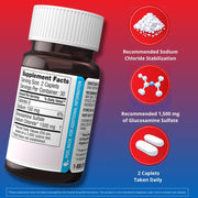 Crystalline Glucosamine Sulfate by Dona – 60 Count (Pack of 1), White, Model 811511000058