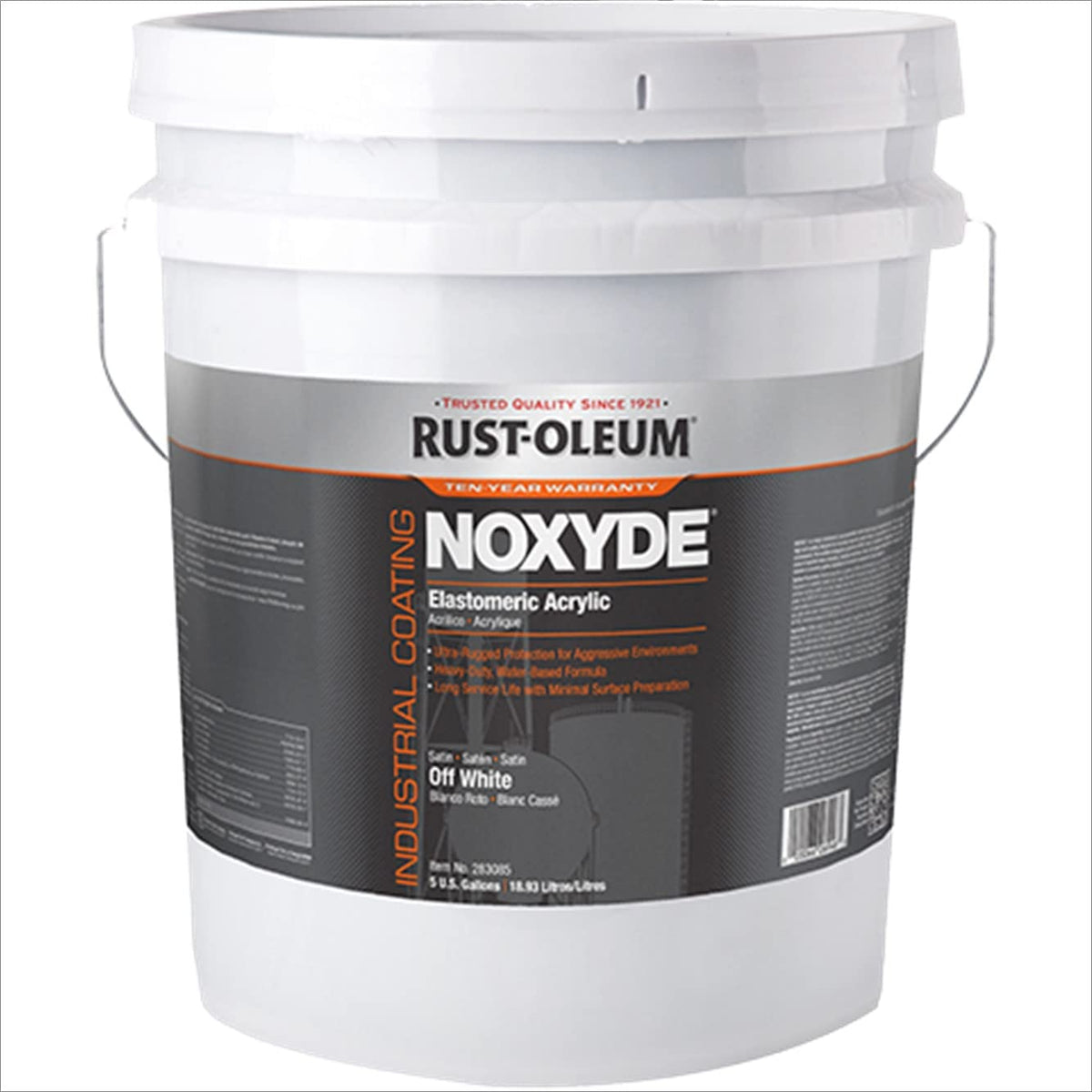 Mathy's Noxyde Brown Gloss 5 Gallon by Rust-Oleum – One Size, Plastic, No Color, Model 283097