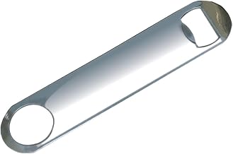 13-352 Super Opener, 7"L, Stainless Steel, Polished Finish, Beer, Soda, Home Bar, Bartender Use, Handheld Operation, Portable, Durable Bottle Opener