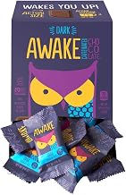 Awake Caffeinated Chocolate Energy Bites, Dark Chocolate, 300 Count