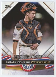 2022 Topps Update Paragons of the Postseason #PP-4 Buster Posey NM-MT San Francisco Giants Baseball