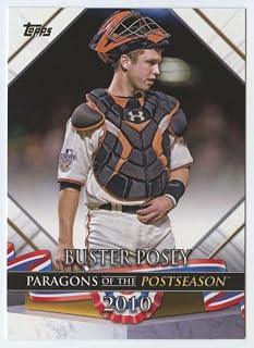 2022 Topps Update Paragons of the Postseason #PP-4 Buster Posey NM-MT San Francisco Giants Baseball
