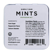 Mints - Peppermint - Case Of 6 - 30 Count by Simply Gum – small, green, Pack of 6, Model IZ-SDH5-NU3Q