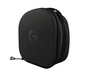 Carrying Case for Headphones and Mouse by Logitech – Fiberglass, Black/White