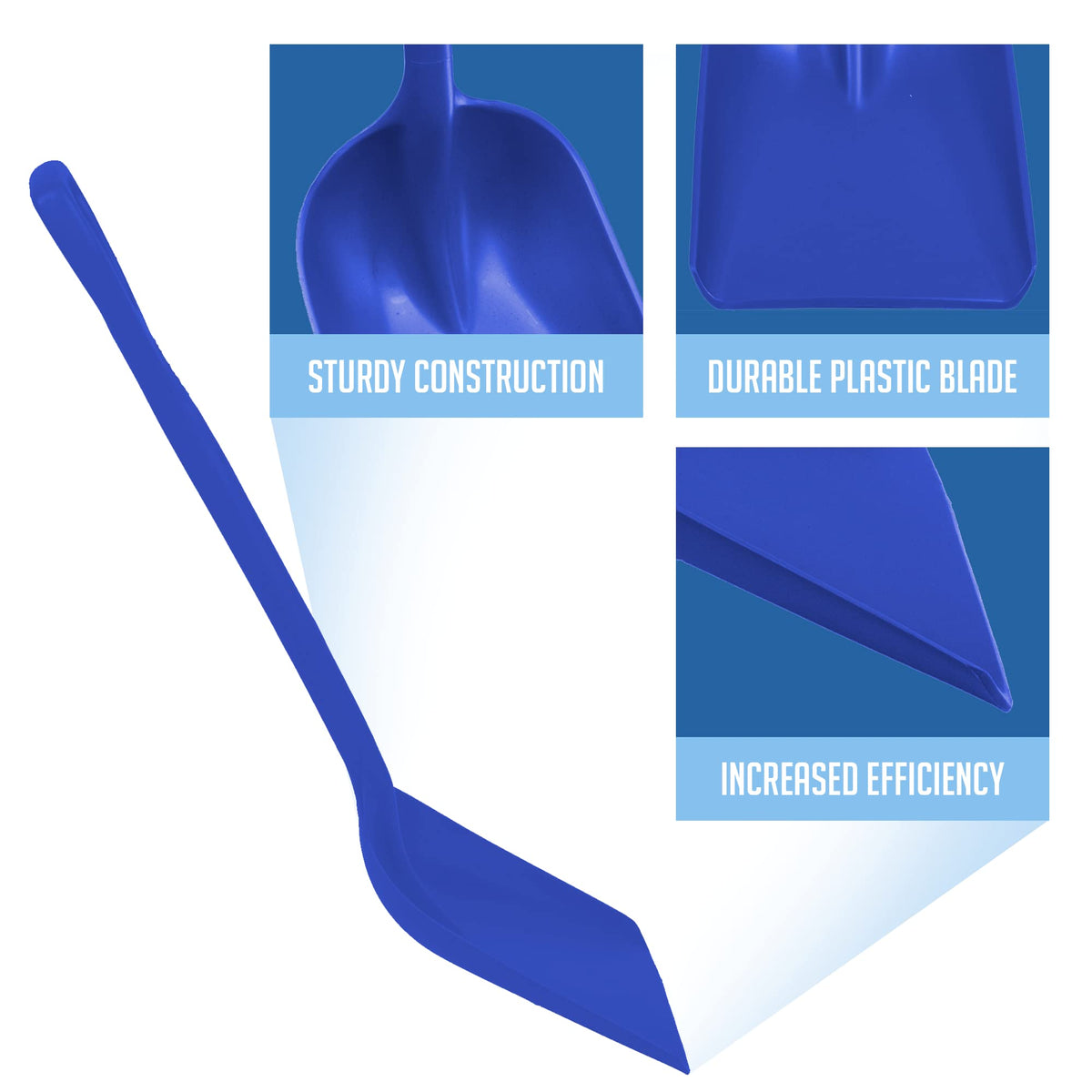 Remco Blue / 10 inch Blade / Shovel Storage & Transport