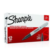 Sharpie 1 Count (Pack of 72) / Black / Permanent,Fine Permanent Markers