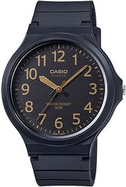 Casio Men's Quartz Easy To Read Casual Black Watch