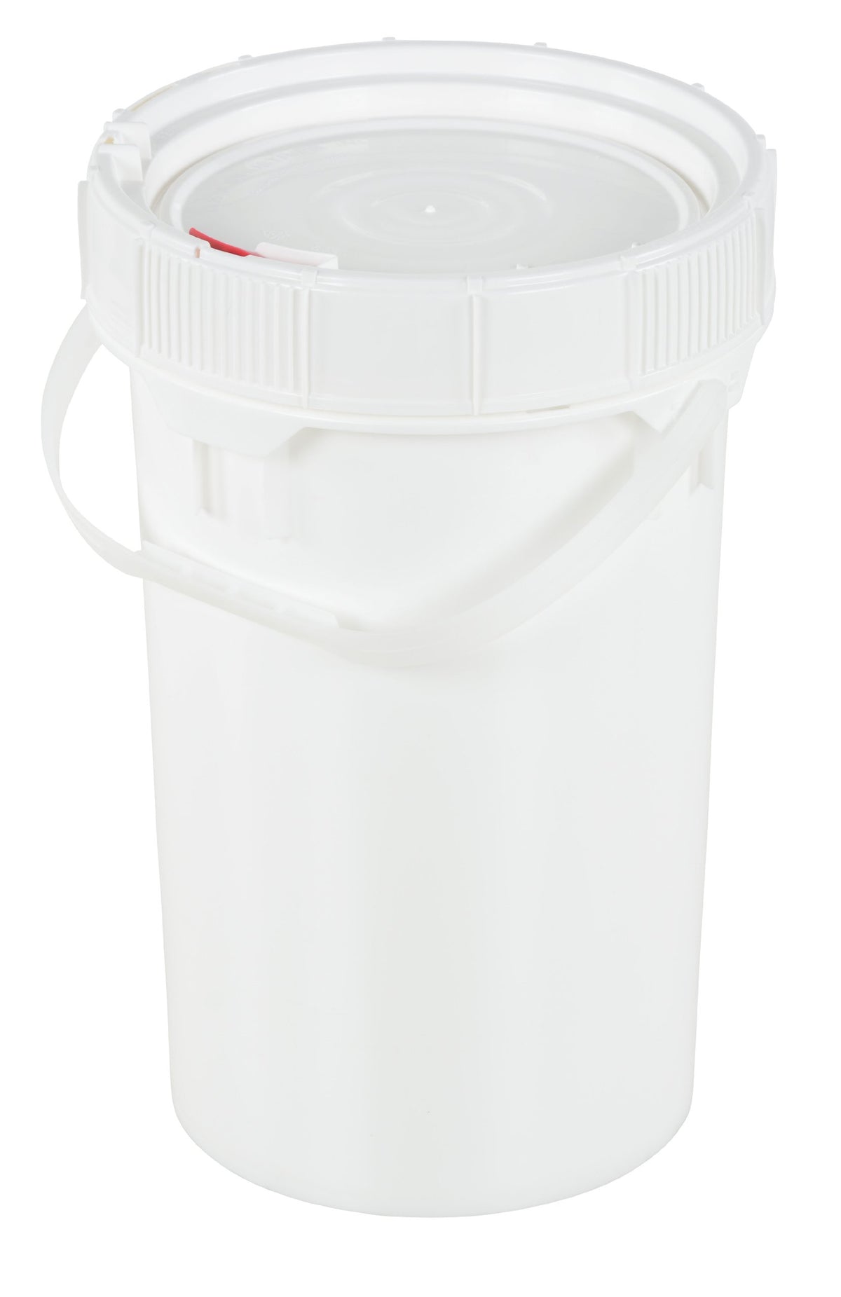 6.5G ScrewTop Pail & Lid White by Vestil – One Size, Blend, Multicolor, Model PAIL-SCR-65-W