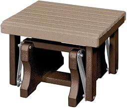 American Furniture Classics Gliding Ottoman in Weatherwood/Tudor Made in the USA