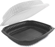 Culinary Lites Microwavable Container by Anchor Packaging – 39.0 ounces, Polypropylene, Black, Pack of 10, Model CL9911